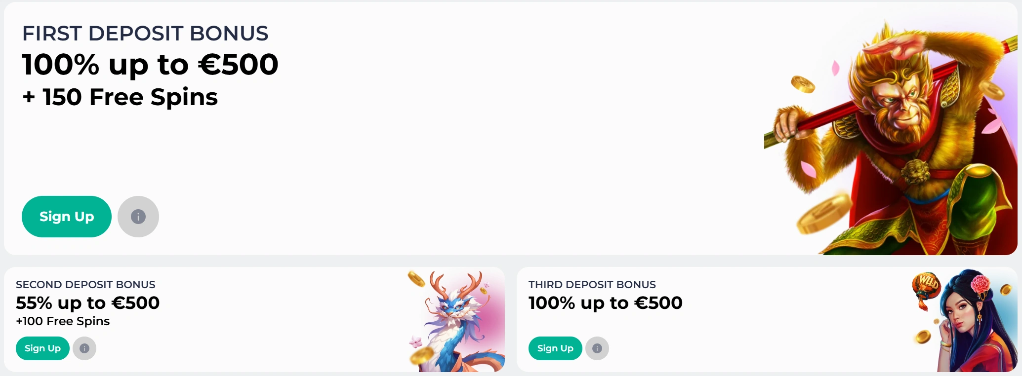 Kinghills Casino Welcome Bonus